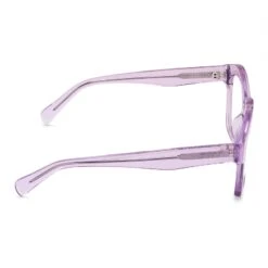 HAYDEN - LAVENDER FOG CRYSTAL + CLEAR GLASSES -Glasses Sales Store diff eyewear hayden lavender fog crystal clear glasses alt 3