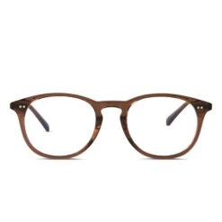 JAXSON - DEEP AMBER + CLEAR GLASSES