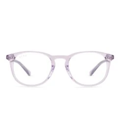 JAXSON - LAVENDER FOG CRYSTAL + BLUE LIGHT TECHNOLOGY GLASSES