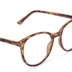 JEANNE - SOLSTICE TORTOISE + BLUE LIGHT TECHNOLOGY GLASSES 9 JEANNE - SOLSTICE TORTOISE + BLUE LIGHT TECHNOLOGY GLASSES -Glasses Sales Store diff eyewear jeanne solstice tortoise blue light technology glasses alt 4