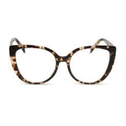 PENELOPE - ESPRESSO TORTOISE + CLEAR GLASSES