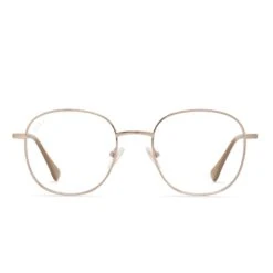 ROMAN - ROSE GOLD/BURGUNDY + BLUE LIGHT TECHNOLOGY GLASSES
