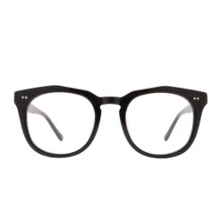 WESTON - BLACK + CLEAR GLASSES