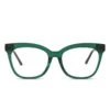 WINSTON - DEEP IVY + CLEAR GLASSES -Glasses Sales Store diff eyewear winston deep ivy clear glasses alt 1