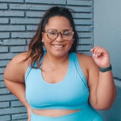 SUMMER - CREAM TORTOISE + CLEAR GLASSES -Glasses Sales Store diff july 2021 curvesbyzo female summer blue light glasses cream tortoise