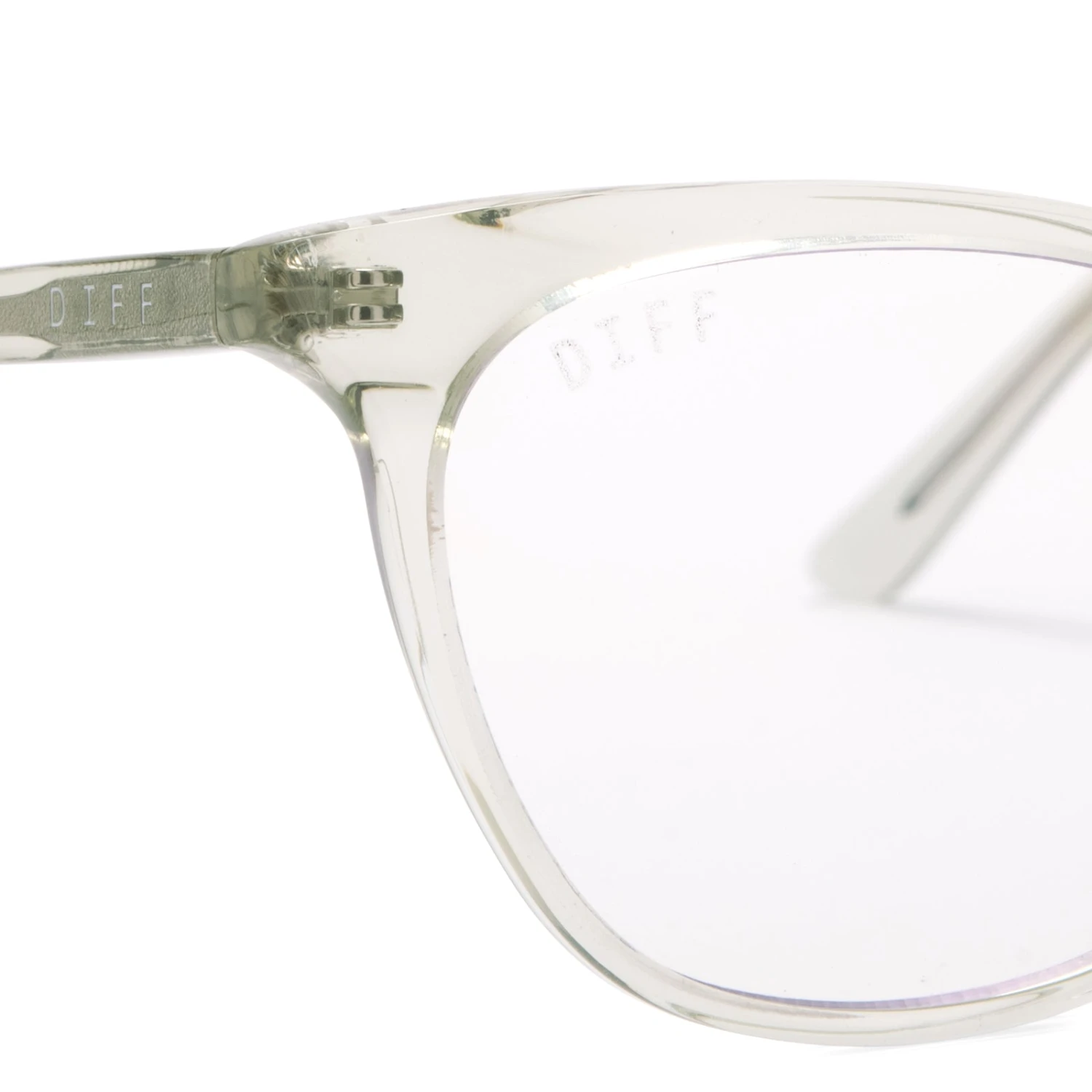 JADE - OLIVE CRYSTAL + CLEAR GLASSES 6 JADE - OLIVE CRYSTAL + CLEAR GLASSES - Image 4